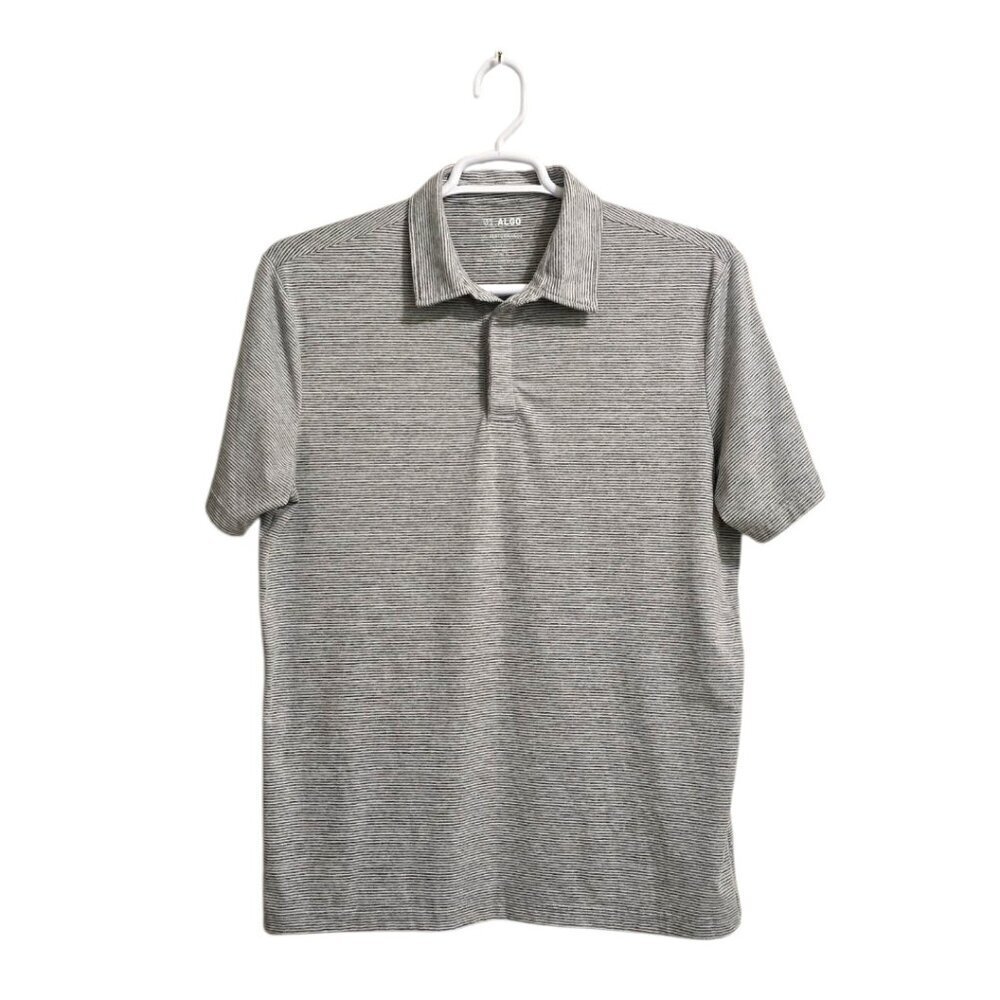 01.Algo AlgoFlex Arrieta Microstripe Performance Polo Sz L